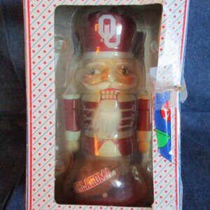 Vintage NIB Topperscot Sports Collectors Series OU Nutcracker (Decorative Only)